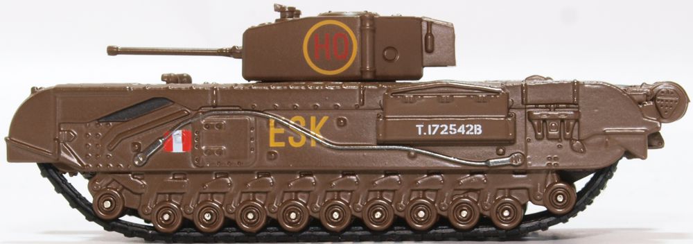 Oxford Diecast Churchill Tank 6th Guards Brigade 1943 76CHT004