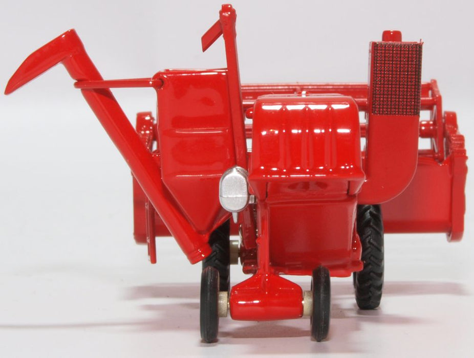 Oxford Diecast Combine Harvester Red 76CHV001