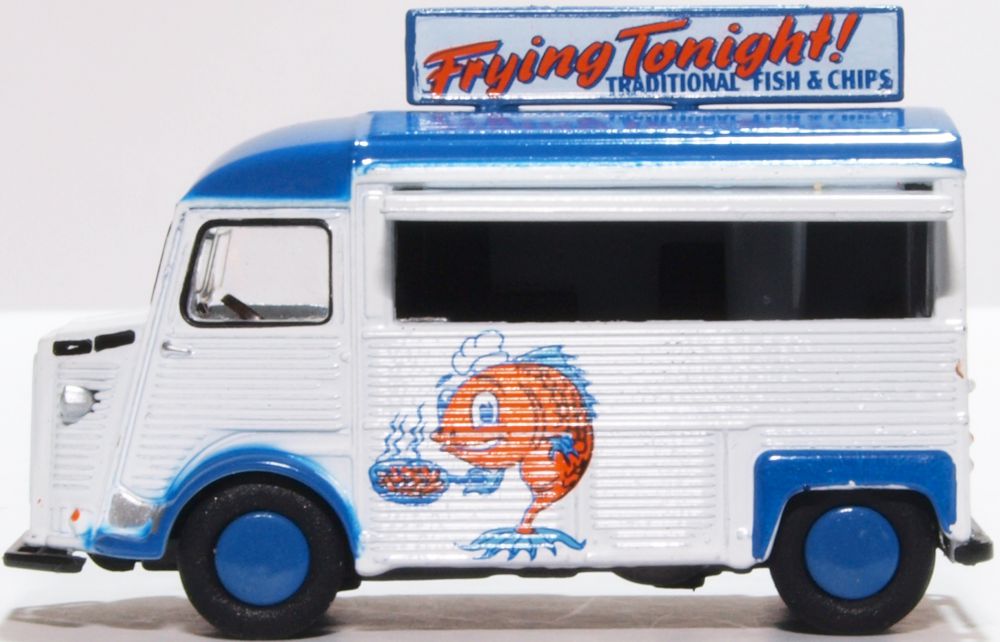 Oxford Diecast Citroen H Catering Van Fish & Chips 76CIT005