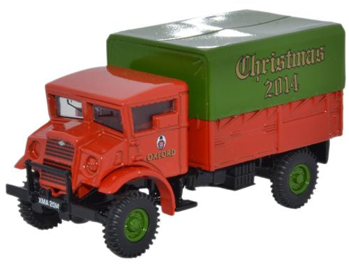 2014 Oxford Diecast CMP LAA Tractor Xmas - 1:76 Scale 76CMP006