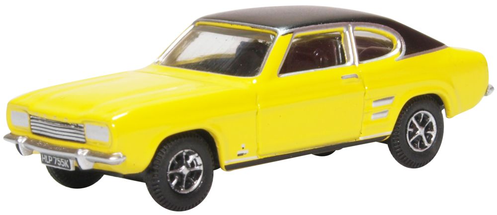 Oxford Diecast Ford Capri Mk1 Maize Yellow 76CP001
