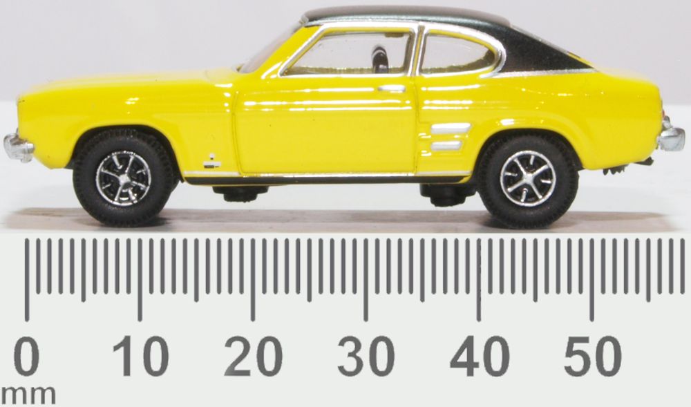 Oxford Diecast Ford Capri Mk1 Maize Yellow 76CP001