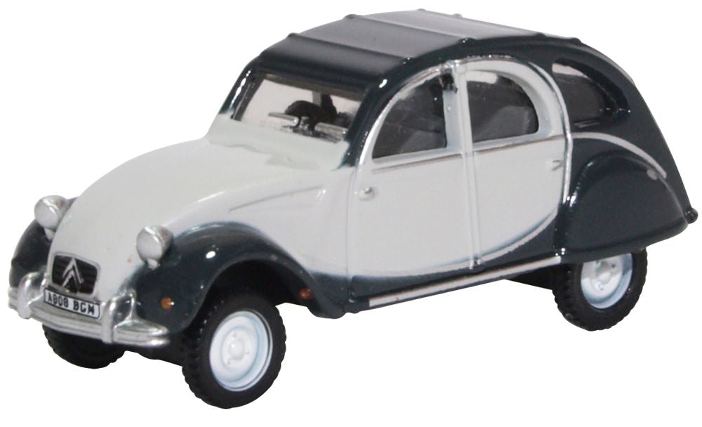 Oxford Diecast Citroen 2CV Charleston Cormorant Grey Midnight Grey 76CT006
