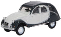 Oxford Diecast Citroen 2CV Charleston Cormorant Grey Midnight Grey 76CT006