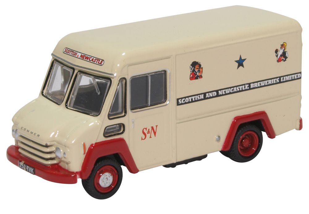 Oxford Diecast Commer Walk Thru Scottish & Newcastle 76CWT004