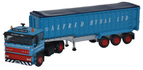 Oxford Diecast DAF 2800 Tipper Alfred Hymas - 1:76 Scale 76D28002