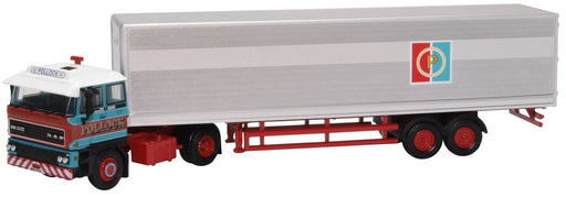 Oxford Diecast DAF 3300 Short Van Trailer Pollock 76D28003