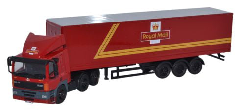 Oxford Diecast DAF 85 40ft Box Trailer Royal Mail - 1:76 Scale 76DAF001