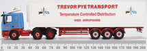 Oxford Diecast DAF 85 Short Fridge Trailer Trevor Pye 76DAF004