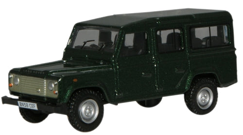 Oxford Diecast Green L/Rover Defender - 1:76 Scale 76DEF001