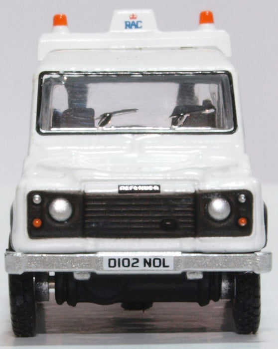 OXFORD DIECAST 1:76 Scale Land Rover Defender LWB Hard Back RAC ...