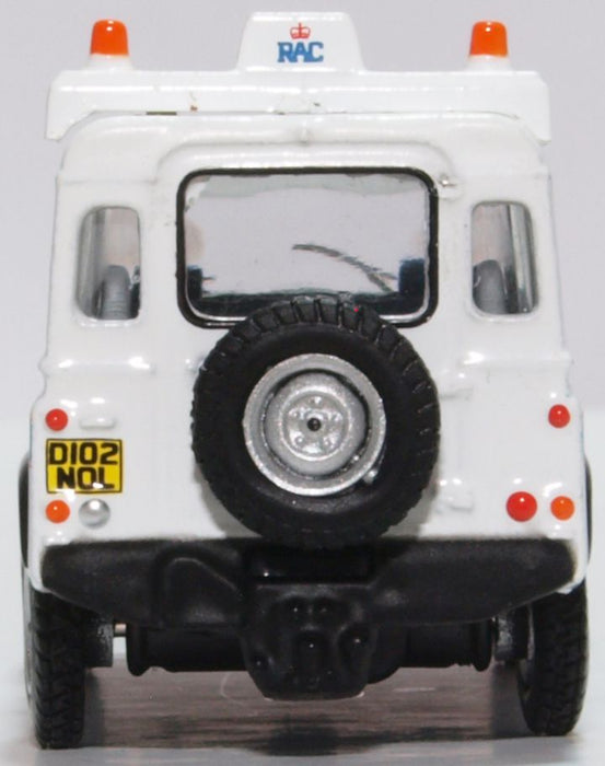 Oxford Diecast Land Rover Defender LWB Hard Back RAC 76DEF015