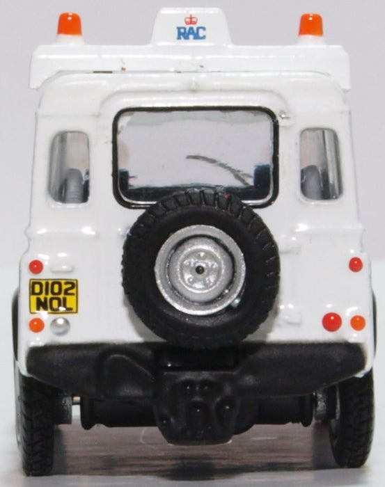 OXFORD DIECAST 1:76 Scale Land Rover Defender LWB Hard Back RAC ...