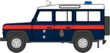 Oxford Diecast Land Rover Special for Hong Kong Police - Defender LWB HK Correct Dept 76DEF016HH5