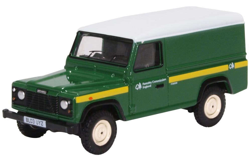 Oxford Diecast Forestry Commission Land Rover Defender 1:76 76DEF017
