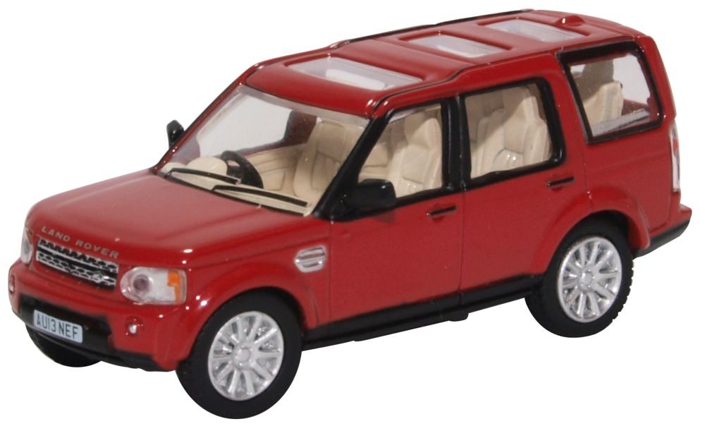 Oxford Diecast Land Rover Discovery 4 Firenze Red 76DIS005