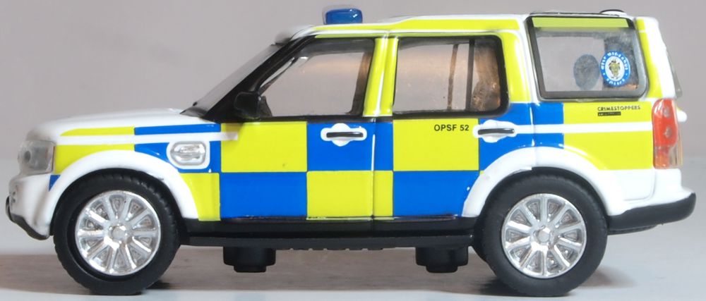 Oxford Diecast West Midlands Police Land Rover Discovery 4