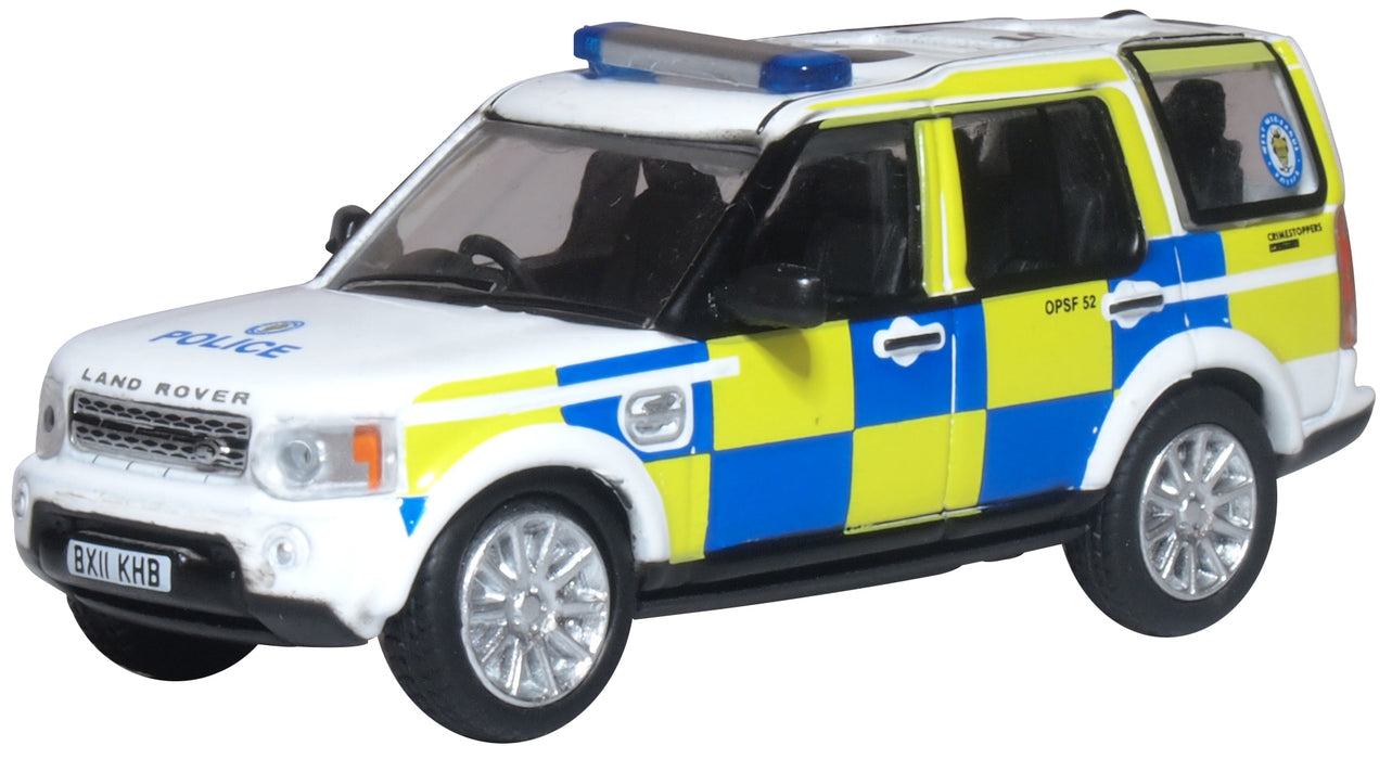 Oxford Diecast West Midlands Police Land Rover Discovery 4