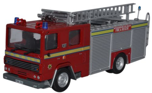 Oxford Diecast Nottinghamshire Dennis RS Fire Engine 76DN005