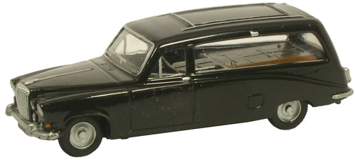 Oxford Diecast Black Hearse Daimler DS420 - 1:148 Scale NDS002