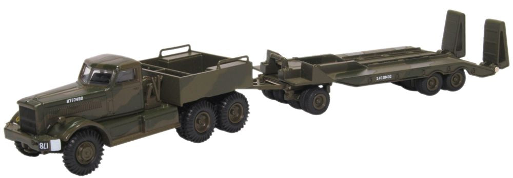 Oxford Diecast Diamond T Tank Transporter 21st Army Tank Brigade 1942 76DT005