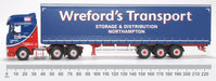 Oxford Diecast Daf XF Euro 6 Curtainside Wrefords 76DXF002