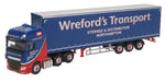 Oxford Diecast Daf XF Euro 6 Curtainside Wrefords 76DXF002