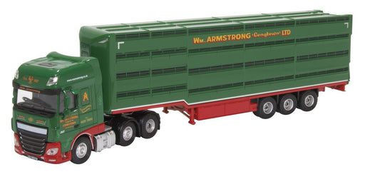 Oxford Diecast Daf XF  Houghton Parkhouse William Armstrong Livestock Trailer 76DXF003