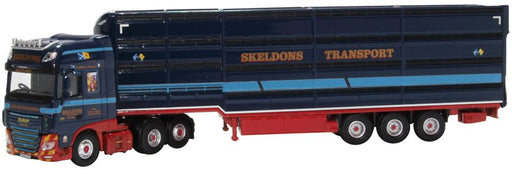 Oxford Diecast DAF XF Euro 6 Livestock Transporter Skeldons 1:76 76DXF004
