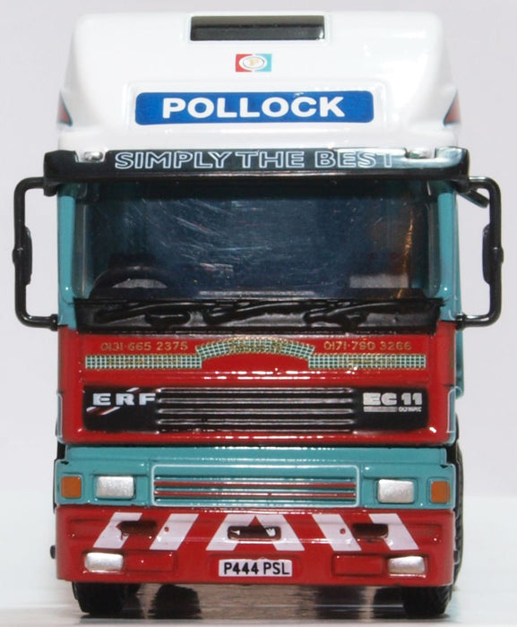 Oxford Diecast ERF EC Flatbed Trailer Pollock 76EC003
