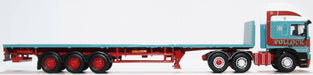 Oxford Diecast ERF EC Flatbed Trailer Pollock 76EC003