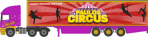 76EC005 Paulos Circus ERF EC Box Trailer
