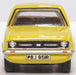 Oxford Diecast Signal Yellow Ford Escort MK2 76ESC002