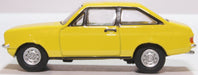 Oxford Diecast Signal Yellow Ford Escort MK2 76ESC002