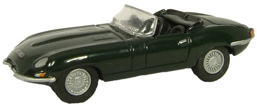 Oxford Diecast Jaguar E Type Racing Green - 1:76 Scale 76ETYP001