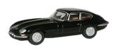 Oxford Diecast Black Jaguar E Type Coupe - 1:76 Scale 76ETYP008