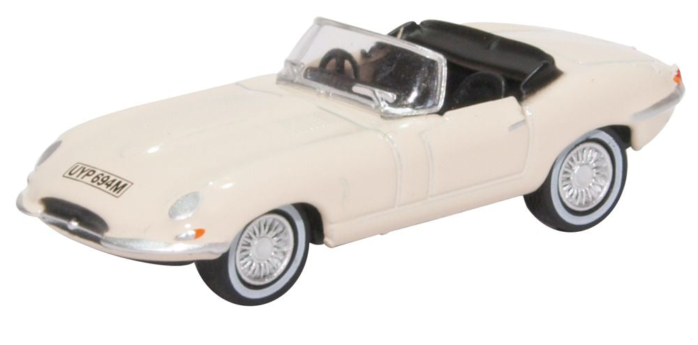 Oxford Diecast E Type Jaguar White 76ETYP013