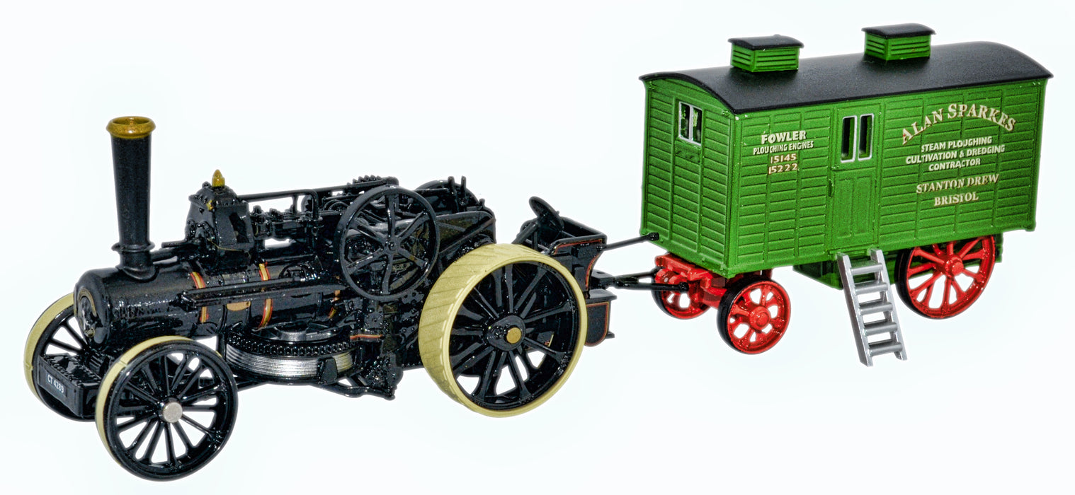 Oxford Diecast Fowler BB1 Ploug Engine No15222 Bristol Rover + Living 1:76 Scale GDSF2017 76FBB002