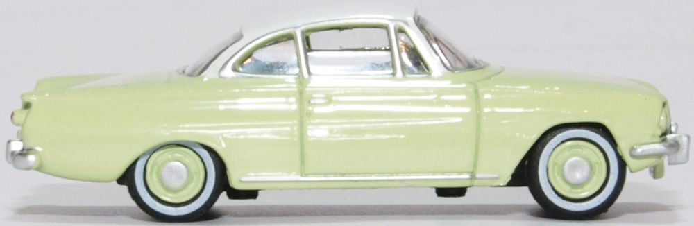 Oxford Diecast Ford Consul Capri Lime Green/ermine White 76FCC001