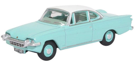 Oxford Diecast Ford Consul Capri Caribbean Turquoise and Ermine White 76FCC002