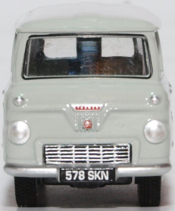 Oxford Diecast Ford 400E Van Cargo Grey 76FDE010