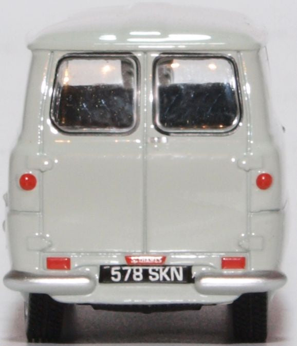 Oxford Diecast Ford 400E Van Cargo Grey 76FDE010