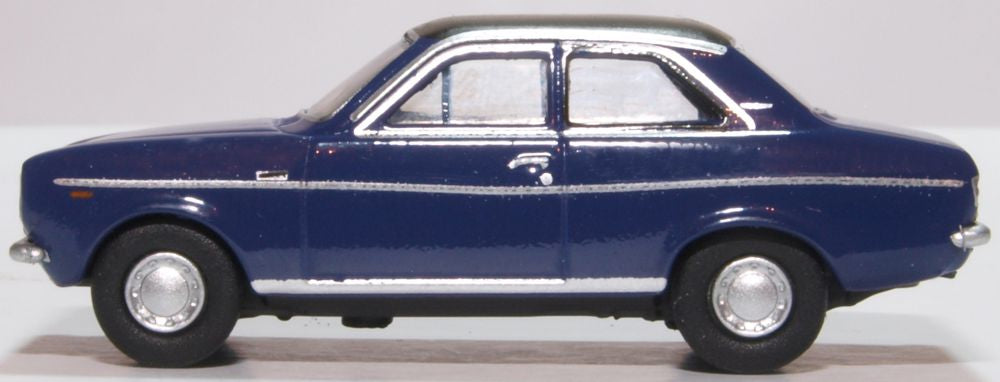 Oxford Diecast Ford Escort MK1 Purple Velvet 76FE002