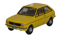 Oxford Diecast Ford Fiesta MkI Jasmine Yellow - 1:76 Scale 76FF003