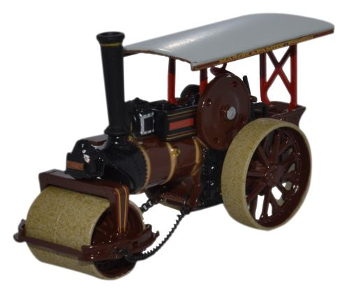 Oxford Diecast Fowler Steam Roller No 19053 Patricia B - 1:76 Scale 76FSR004