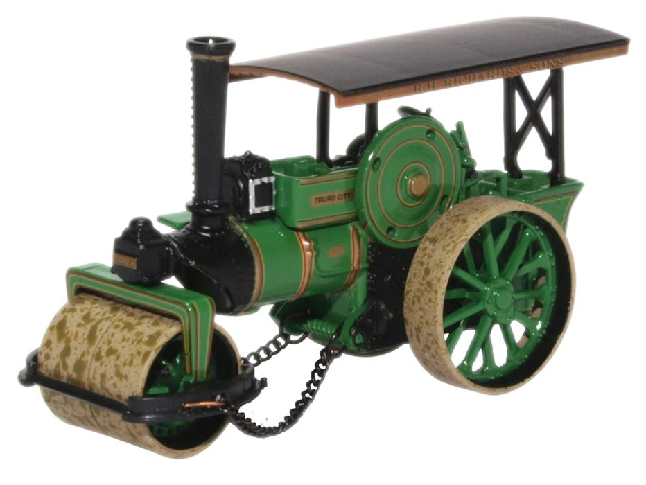 Oxford Diecast Fowler Steam Roller No.18873 City Of Truro 76FSR005