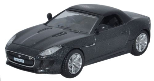 Oxford Diecast Jaguar F Type Stratus Grey - 1:76 Scale 76FTYP004