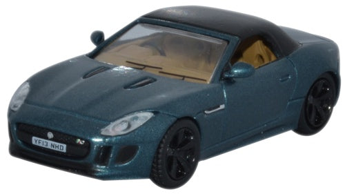 Oxford Diecast Jaguar F Type British Racing Green Metallic 76FTYP005