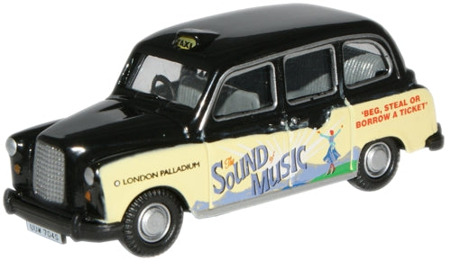 Oxford Diecast Sound of Music FX4 Taxi - 1:76 Scale 76FX4005