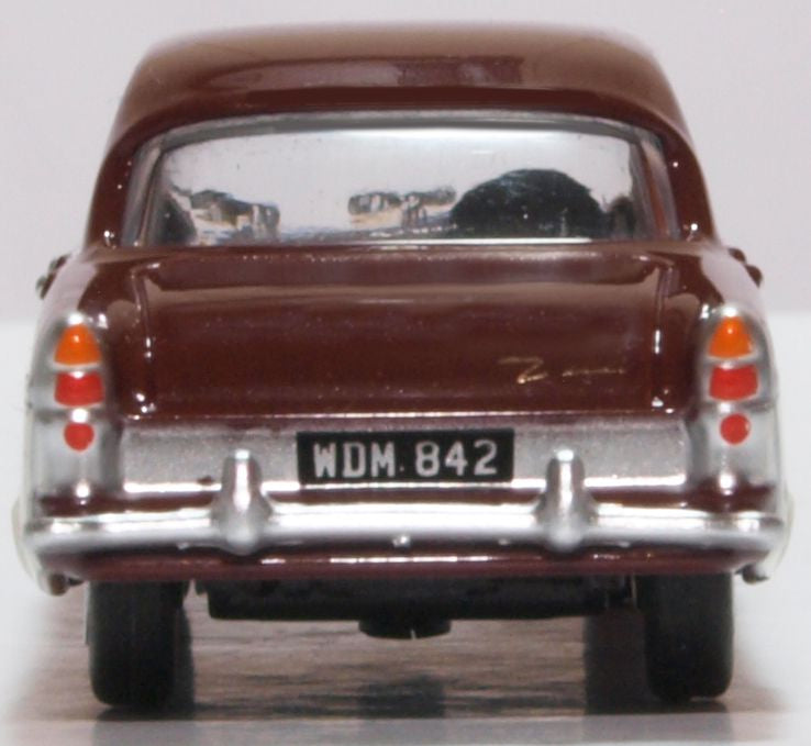 Oxford Diecast Ford Zodiac MkII Imperial Maroon/ermine White 76FZ002